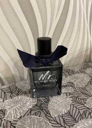 Mr burberry indigo 50 ml тестер, без упакування, без оригінальної кришечки