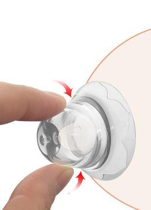 Силіконовий коректор сосків аспіратор silicone nipple correctors5 фото