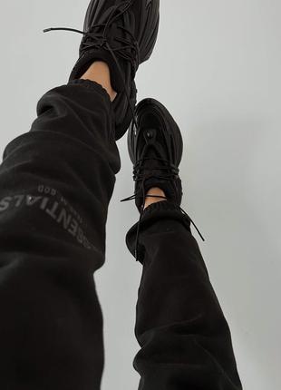 🖤тренд balmain unicorn жіночі шкіряні масивні кросівки натуральна шкіра люкс чорні...