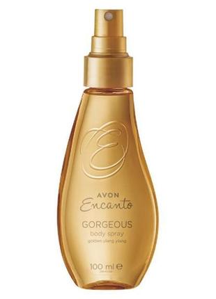 Парфюмерный спрей avon encanto gorgeous body spray, иланг иланг, 100 мл