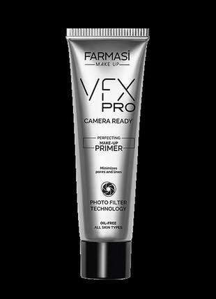 Уценка! праймер-основа под макияж vfx pro camera primer ready make up farmasi, цена за 1 шт, срок 10/22, 25 мл2 фото