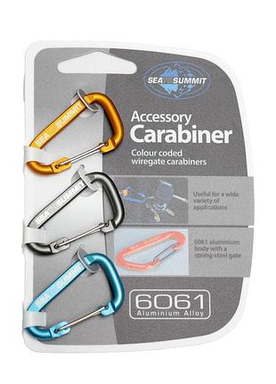 Набір мінікарабінів sea to summit accessory carabiner set