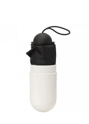 Міні парасолька у капсулі capsule umbrella mini вlack 5