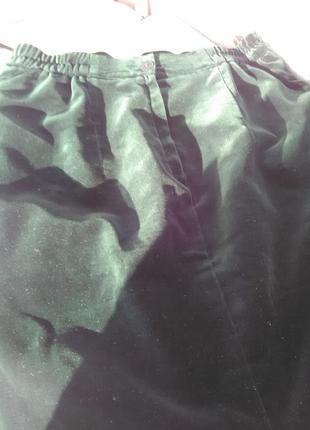 Шикарная  велюровая юбка-карандаш2 фото