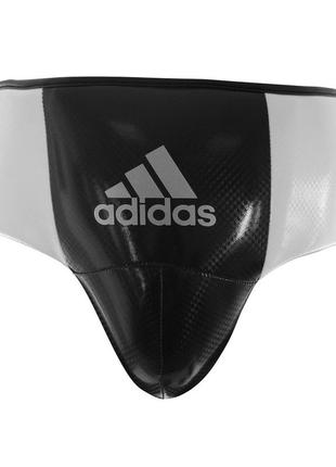 Защита паха черная ракушка adidas для бокса бандаж на пах для единоборств паховая раковина