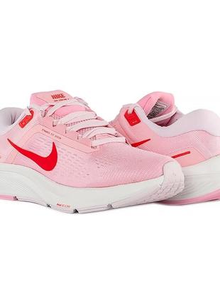 Жіночі кросівки nike w nike air zoom structure 24 рожевий 40.5 (da8570-600 40.5)4 фото