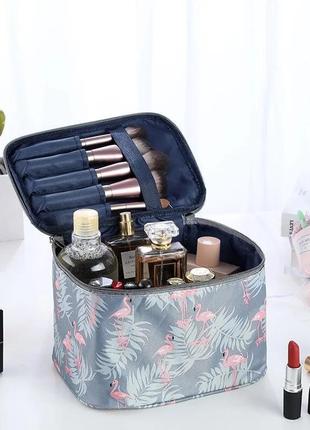 Велика косметичка з фламінго