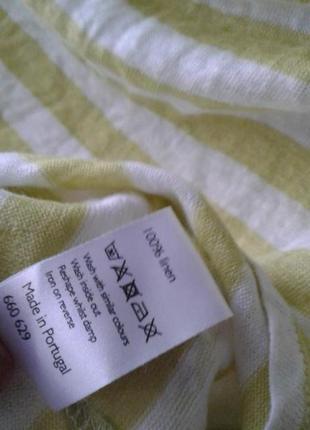 Шикарна футболка 100% linen5 фото