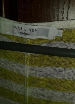Шикарна футболка 100% linen3 фото