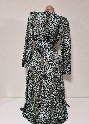 💚шикарна сукня в леопардовий принт від quiz4 фото