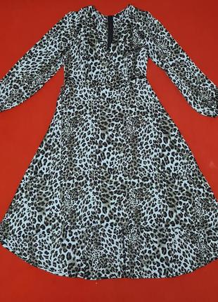 💚шикарна сукня в леопардовий принт від quiz5 фото