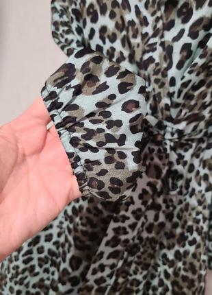💚шикарна сукня в леопардовий принт від quiz6 фото