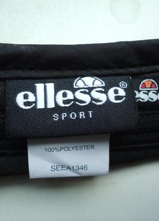 Кепка козырек ellesse черная оригинал8 фото