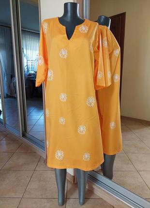 Легкое платье 👗 большого размера