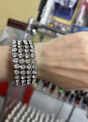 Браслет со стразами