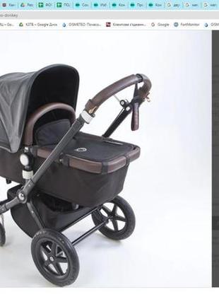 Натуральная кожа накладки чехлы bugaboo cameleon