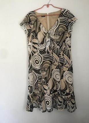 Шифоновое платье gerry weber германия р. 42/xl