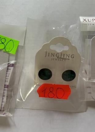 Серьги медицинское золото xuping