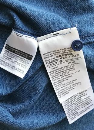 Levi’s, мужская тенниска, поло, тонкая, карман, цвет: джинсовый.9 фото