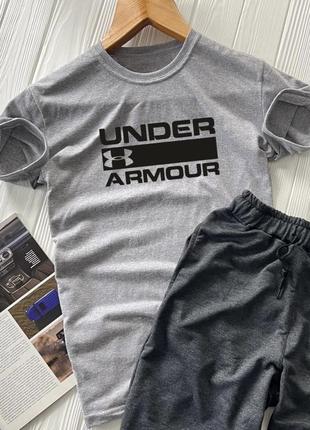 Мужская серая футболка under armour серая мужская футболка under armour