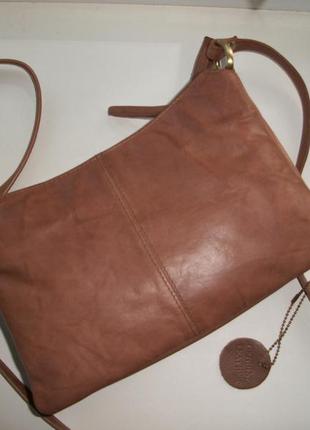 Оригинальная сумка кроссбоди gizia , 100 % натуральная кожа8 фото