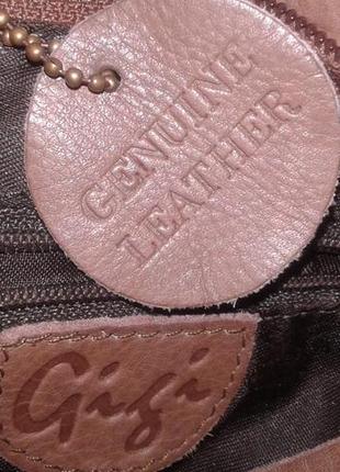 Оригинальная сумка кроссбоди gizia , 100 % натуральная кожа5 фото
