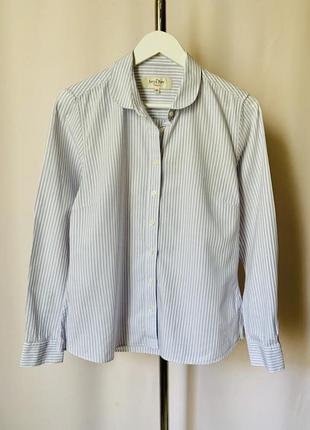 Гарна сорочка у смужку бавовна