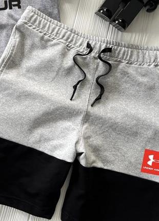 Мужские серые шорты under armour серые мужские шорты under armour