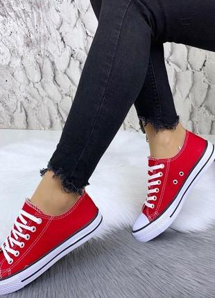 Червоні кеди6 фото