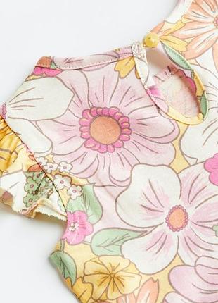 Літнє плаття сукня без рукавів для дівчинки h&m 2