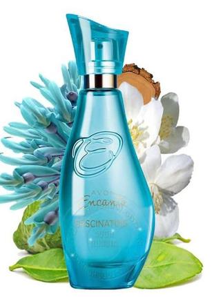 Туалетная вода «нефритовый цветок и шелк» 50 мл, encanto  fascinating avon