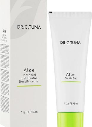 Зубна паста гель dr.c.tuna алое aloe gel 112 г farmasi