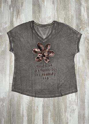 Футболка премиум бренда marc cain