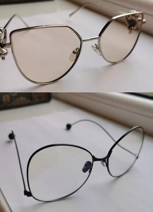 Окуляри прозорі, очки