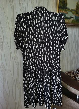 Чорна сукня next розмір m віскоза2 фото