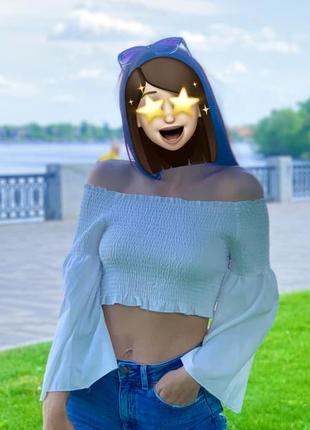 Топ, белый топ, топ блуза ❤️