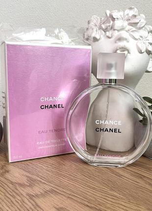 Оригінал флакон пустий chanel chance eau tendre туалетна вода оригинальный пустой флакон