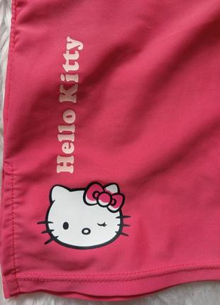 Детская юбочка hello kitty, розовая юбочка к купальнику2 фото