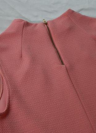 Актуальная базовая блуза персикового оттенка7 фото