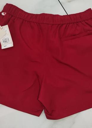Мужские пляжные купальные красные шорты celio s (44-46)7 фото
