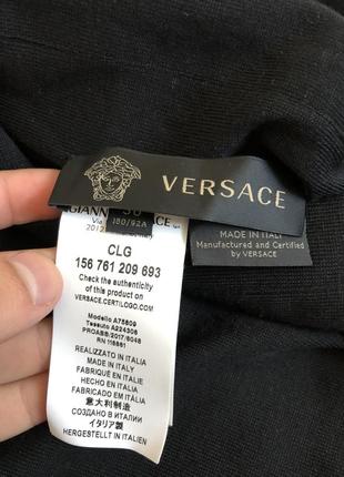 Кофта куртка двухсторонняя versace wool7 фото