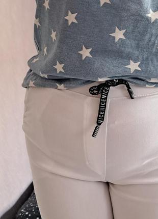 Большие джинсы ❤️ 60 58 56 54 р 52 50 белые белый размеры батал женские штаны джегинсы скини брюки хлопок котон стрейч бавовна лето1 фото