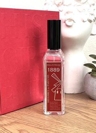 Оригінал флакон пустий histoires de parfums 1889 moulin rouge парфумована вода оригинальный пустой флакон2 фото