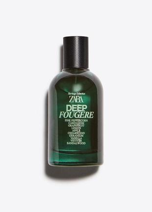 Парфумована вода для чоловіків zara deep fougere 100 ml  тестер