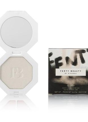 Хайлайтер fenty beauty killawatt freestyle highlighter. metal moon