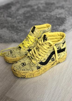 Кеди vans x peanuts