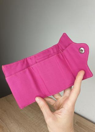 Яркий текстильный кошелек ручной работы с ушками детский4 фото