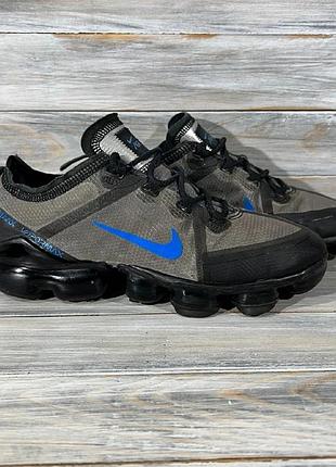 Nike vapormax 2019 bg 'black imperial blue' оригінальні кросівки