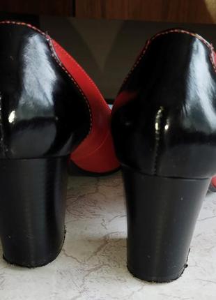 Красные туфли украинского производителя la rose6 фото