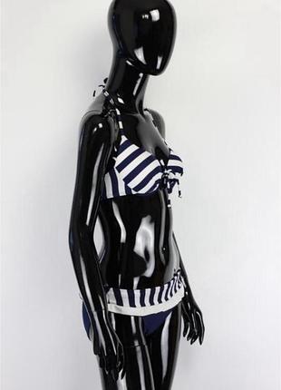 Стильный купальник в полоску2 фото